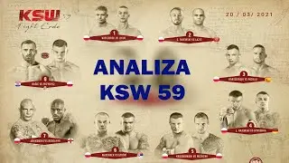 KSW 59 | PROGNOZA | Racic, Stosic, Lazic