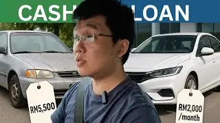RM5,500 used car vs RM2,000/month new car