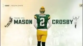 Mason Crosby &ndash; Mr. Clutch | Retirement tribute video