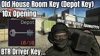 [1.00] Ключ от комнаты в старом доме (ключ от депо) 10x Открытие - Железнодорожное депо BTR в лесу
