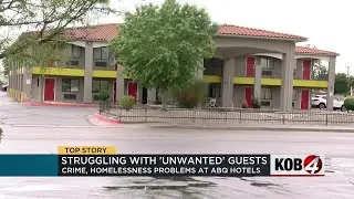 Albuquerque hotel owner struggles with crime, homelessness problems