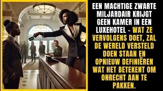 Een zwarte miljardair krijgt geen kamer in een luxehotel. Wat ze deed, schokte...
