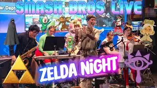 @BassBowWow with @analogcrossing SMASH BROS LIVE: Zelda Night, VGM, Fodera Monarch 5 Bass