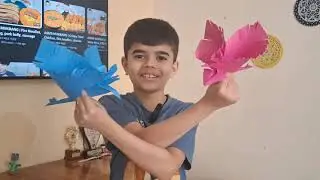 Easy Origami Bird in 60 Seconds! 🐦 Paper Craft Kids Love | Paper bird  #papercraft #paperbird