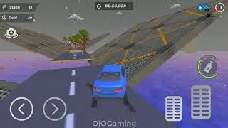 Car Stunts GT Racing Extreme City Race 3D Game LEVEL-18 #OjOGaming