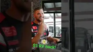 $5.00 RV Hack 🏕 👀 #shorts #howto #rvhacks #rv