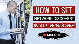 How To Turn ON Network Discovery  - All Windows7,10,11