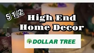 *NEW* High End Dollar Tree Home Decor Diy Crafys #diy #dollartree #craft