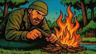This is how to make a fire in Dayz. Sticks only .