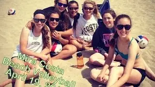 Alexia Inman & Sunny Villapando - Mira Costa Beach Volleyball HIGHLIGHTS - March 19, 2014