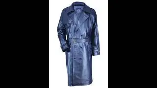 Genuine hand made Trench Leather Jackets for Men