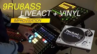 GRU8ASS Hard Pumping Techno Tracid Liveact + Vinyl Set
