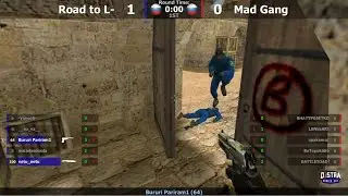 ТУРНИР D3stra Winter Cup / МАТЧ # 6 / ( Mad Gang ) vs ( Road to L! ) / MAP : DE_DUST 2