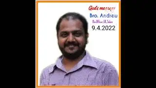 Msg. by Bro. Andrew Jesudoss, D.O., LIC,Salem - 9.4.22