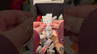 Overpack with me🙂&zwj;&harr;️✈️ #packwithme #packing #overpacking #traveling #travel #toiletries #asmrsounds