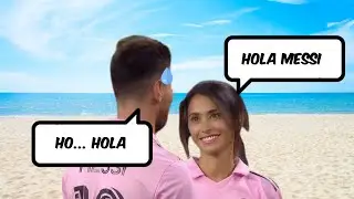 ¡Y ahora Messi y Antonella! 😍💕