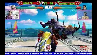 TEKKEN7....UMAR PR VS MASTER FENG FT 6 LIVE STREAM IN PAKISTAN