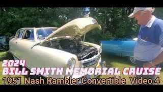 2024 Bill Smith Memorial Cruise 1951 Nash Rambler Convertible! Video 4 #nashrambler #ramblers