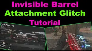 ATTACHMENT GLITCH ... INVISIBLE BARREL GLITCH TUTORIAL FOR MWZ WARZONE 2.0 MW3 SEASON 4