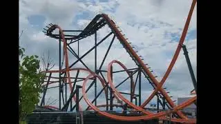 Pre-Opening Footage of Fire Runner at Lost Island! RMC Single Rail 🔥🎢