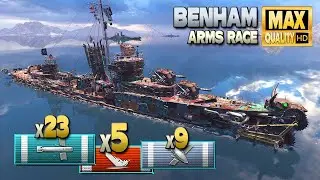 Эсминец Benham: Torpedo Alpha в гонке вооружений - World of Warships
