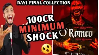 O Romeo Box Office Collection Day 1| o romeo collection day 1| o romeo worldwide collection 