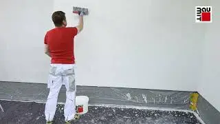 Wände verputzen mit Rillenputz / Reibeputz. Die Anleitung zeigt dir wie es geht, Schritt für Schritt