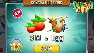 Dragon City - Claim 5 Million Food + Cursedglow Dragon | SPECIAL REWARDS! 😱