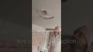 Ceiling Plastering mistakes || Mistry did it 😱😱 #civilwork #plasterceiling