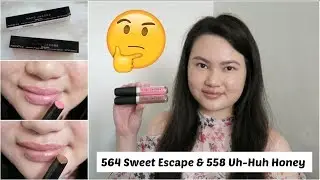 Marc Jacobs Beauty Lip Gloss Stick 564 Sweet Escape & 558 Uh-Huh Honey Review | Tracey Violet