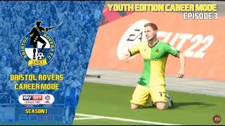FIFA 22 YOUTH ACADEMY Career Mode - Bristol Rovers -Episode 3 - LAST MINUTE DEATH