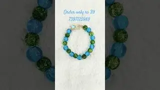 double colour infinity ♾️ bracelet #shortsviralvideos #