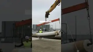 Geolock plaatst bentonietmatten in de haven van Antwerpen#Shorts