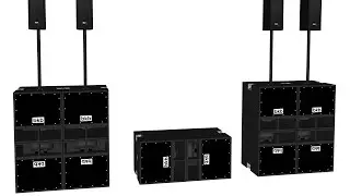 GigaBass-118 | High SPL 18inch 4th Order Bandpass | For Outdoor/Indoor Event SubBox