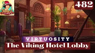 JUNE'S JOURNEY 482 | THE VIKING HOTEL LOBBY (Hidden Object Game) *Full Mastered Scene*
