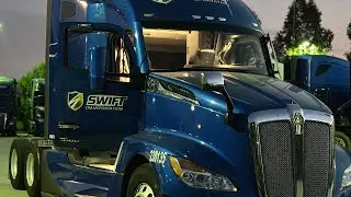 Reefer driving with SWIFT Transportation.  ￼PT.1