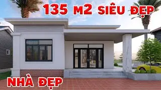 Nhà cấp 4 mái bằng cách điệu, hiện đại.Mời quý vị và các bạn đón xem