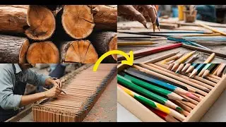 How Pencils Made In Factory: Production Journey From Raw Materials to Finished Product