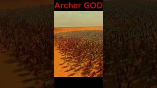 Archer GOD VS 10.000 Kinights #shorts #simulation #battle #god #uebs2