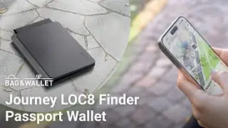 Обзор кошелька для путешествий с функцией Apple Find My &mdash; Journey LOC8 Passport Finder Wallet