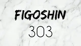 figoshin - 303 ( prod.bye Draganov ) lyrics video كلمات paroles