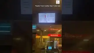 Theater Food Costlier than Ticket rate#ticket, #ticketmaster, #concerttickets, #eventtickets, #buyt