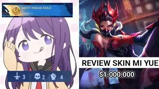 REVIEW SKIN MI YUE BUT.... 🗿 | Gameplay Mi YUE Jungler Superb Tanking | Honor of King Indonesia 🇮🇩