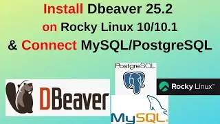 C&oacute;mo instalar DBeaver 25 en Rocky Linux 10/10.1 conectar PostgreSQL MySQL