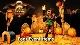 Ark FEAR EVENT 4 ITEMS How TO Get Everything! #Arkfearevent