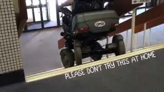 Mybility Wheelchair Goes Down Stairs!