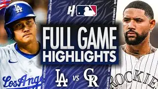 Los Angeles Dodgers vs Colorado Rockies - FULL GAME HIGHLIGHTS | August 19, 2025 MLB Season