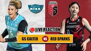 🔴 GS CALTEX VS RED SPARKS, Live Reaction Korea Volleyball