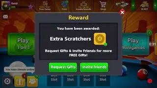 8 BALL POOL REWARD LINKS // 3 FREE SCRATCHERS + 1K COINS + FREE SPIN //