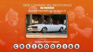 1968 Camaro RS Restomod Giveaway
